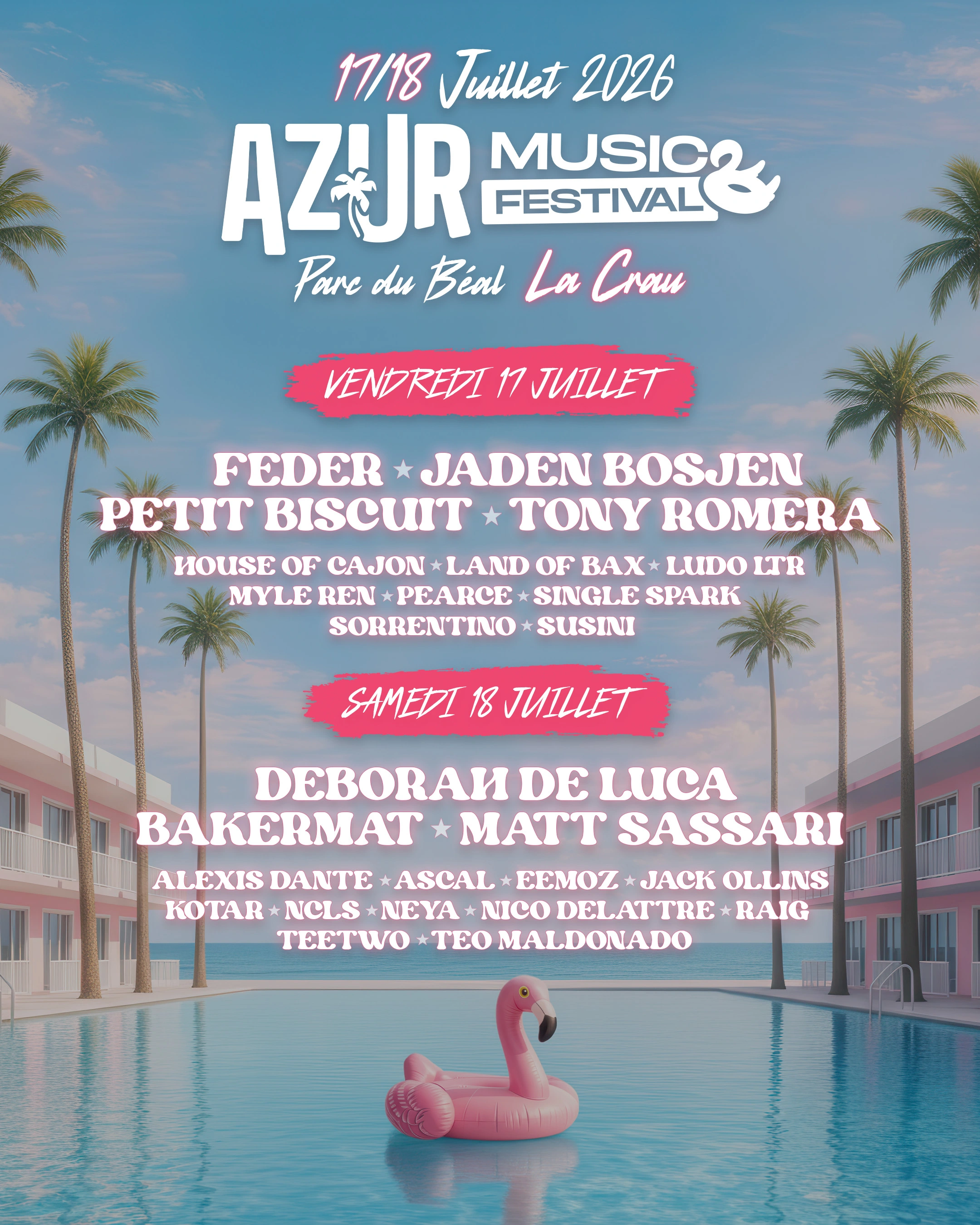 L'affiche de l'AMF 2026